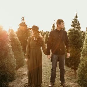 Medium Baltic Born Lydia olive green worn once